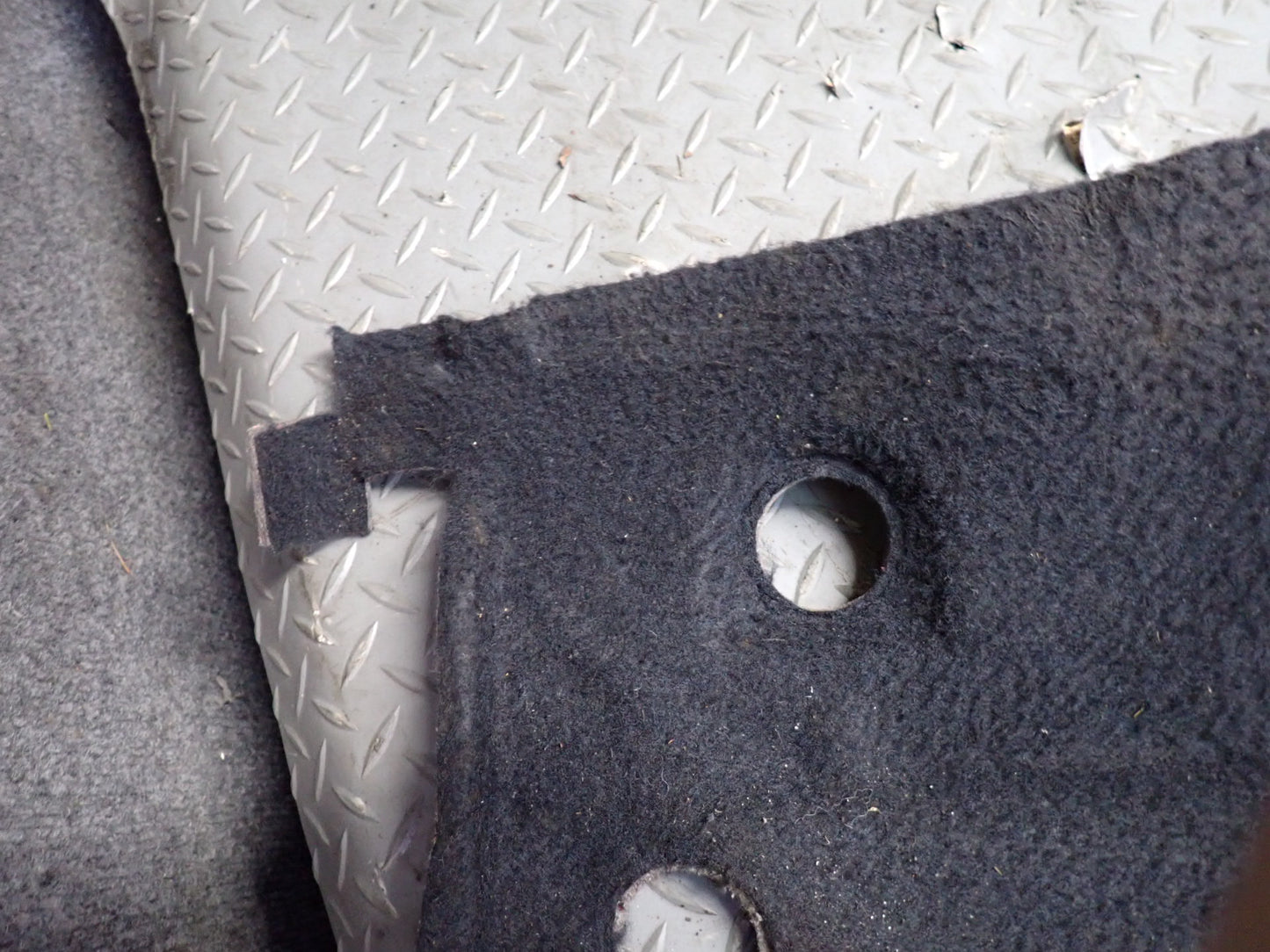 93-96 Nissan Z32 300ZX Convertible Rear Parcel Shelf Carpet Trim Panel OEM
