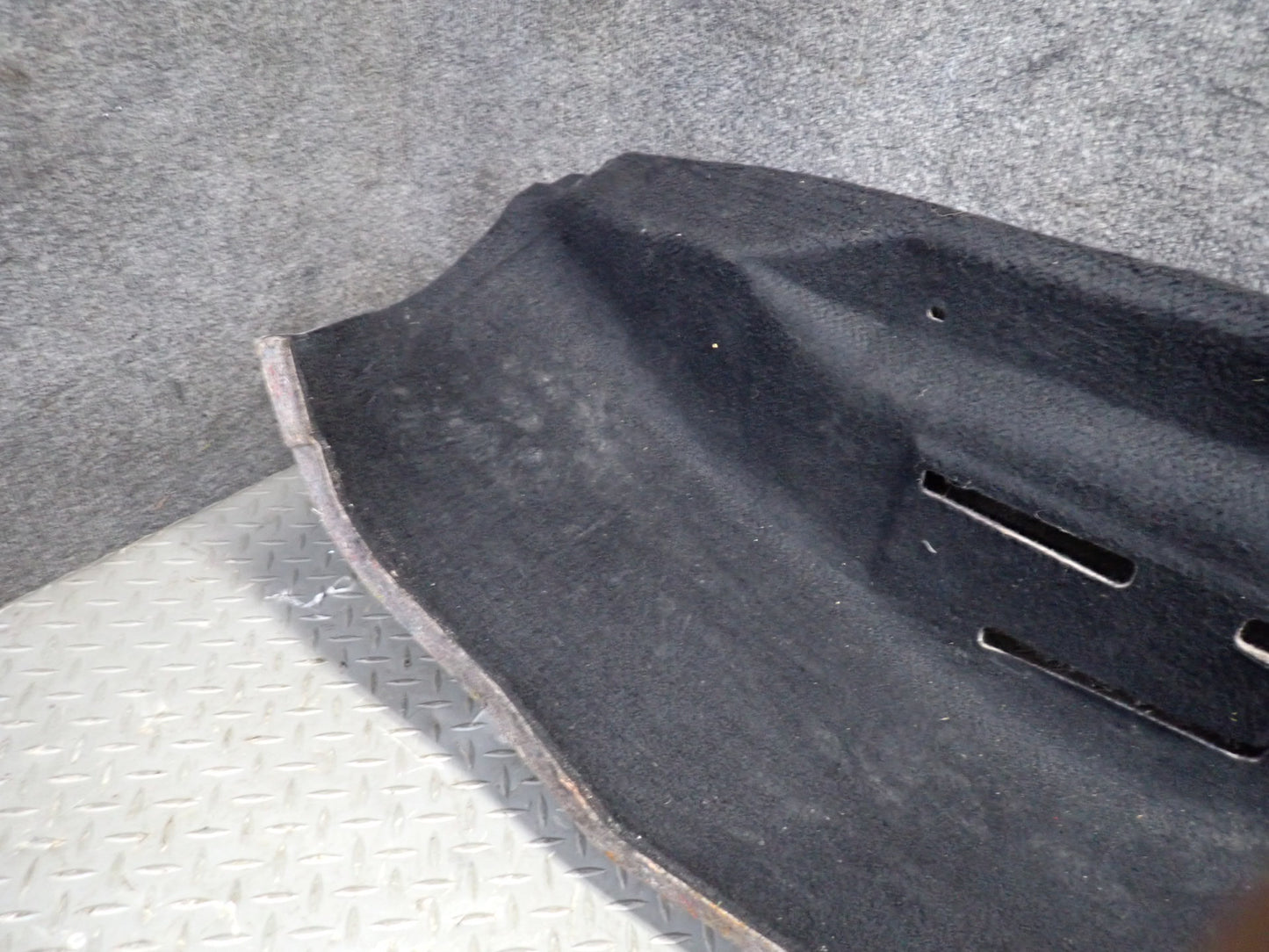 93-96 Nissan Z32 300ZX Convertible Rear Trunk Upper Trim Carpet Panel OEM