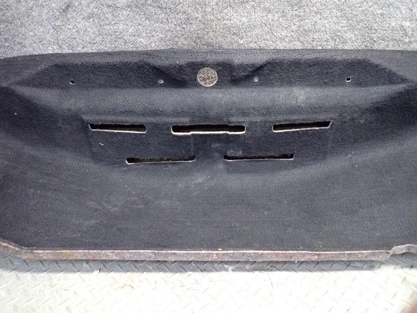 93-96 Nissan Z32 300ZX Convertible Rear Trunk Upper Trim Carpet Panel OEM