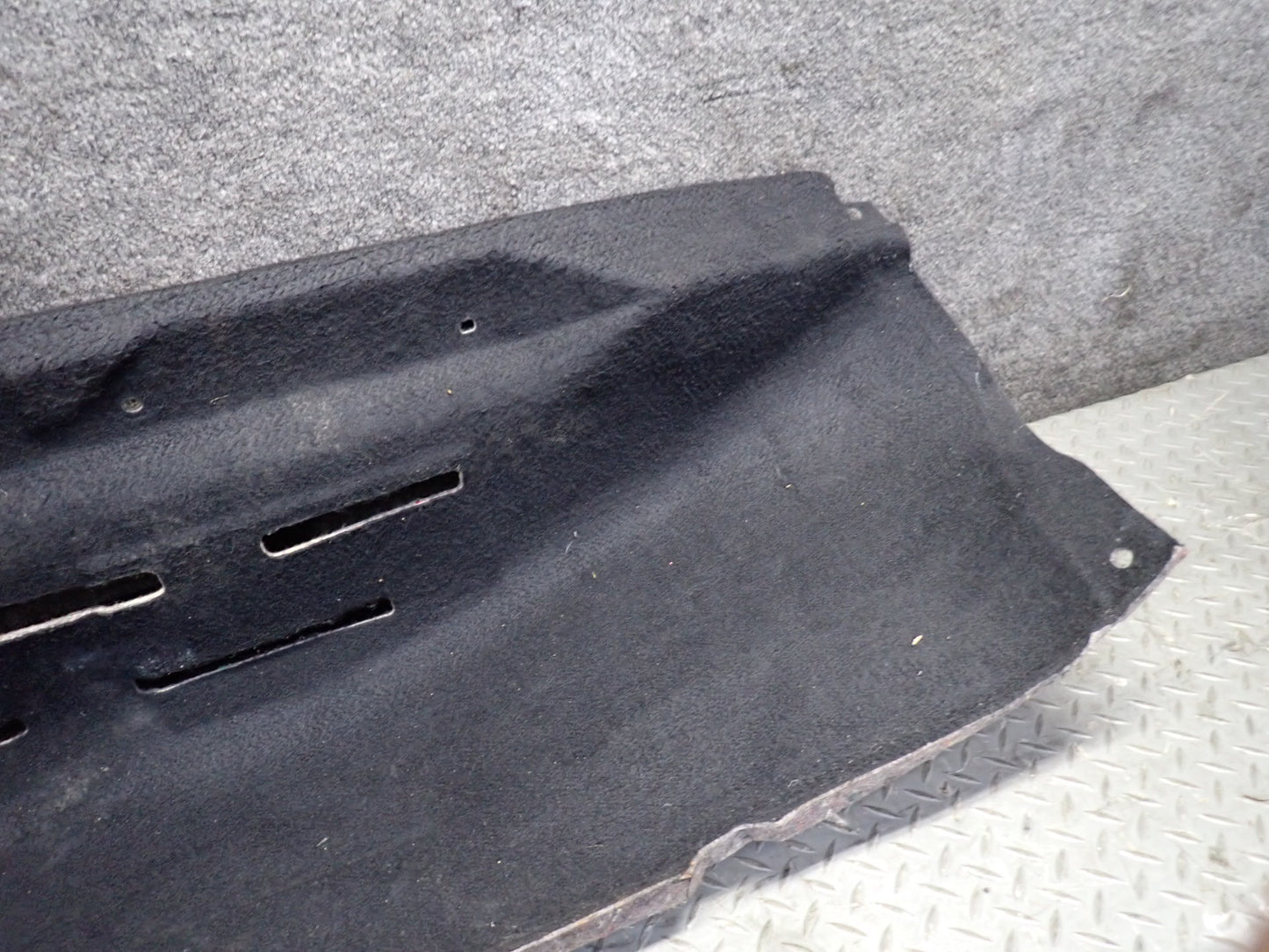93-96 Nissan Z32 300ZX Convertible Rear Trunk Upper Trim Carpet Panel OEM