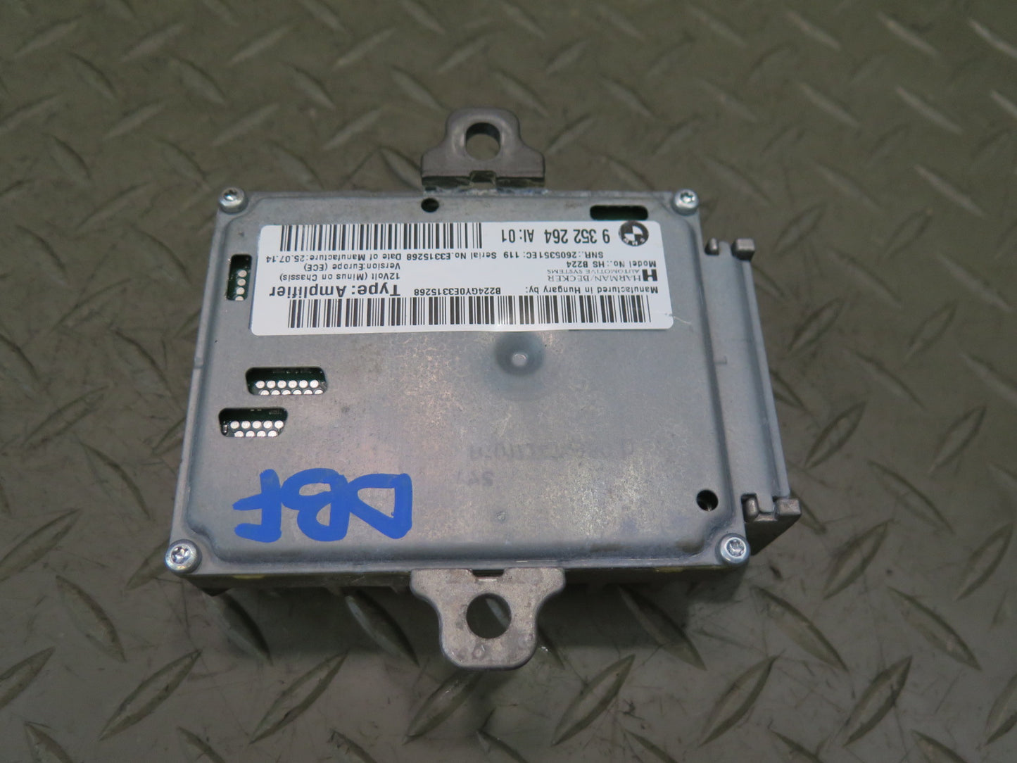 2012-2015 BMW F30 F82 M  Active Sound Control Module Unit 9352264