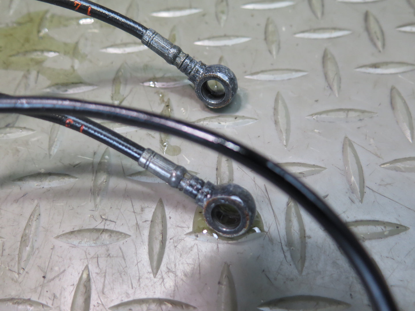 03-08 BMW E85 Z4 Convertible TOP Roof Hydraulic Hose Line Wiring Set OEM