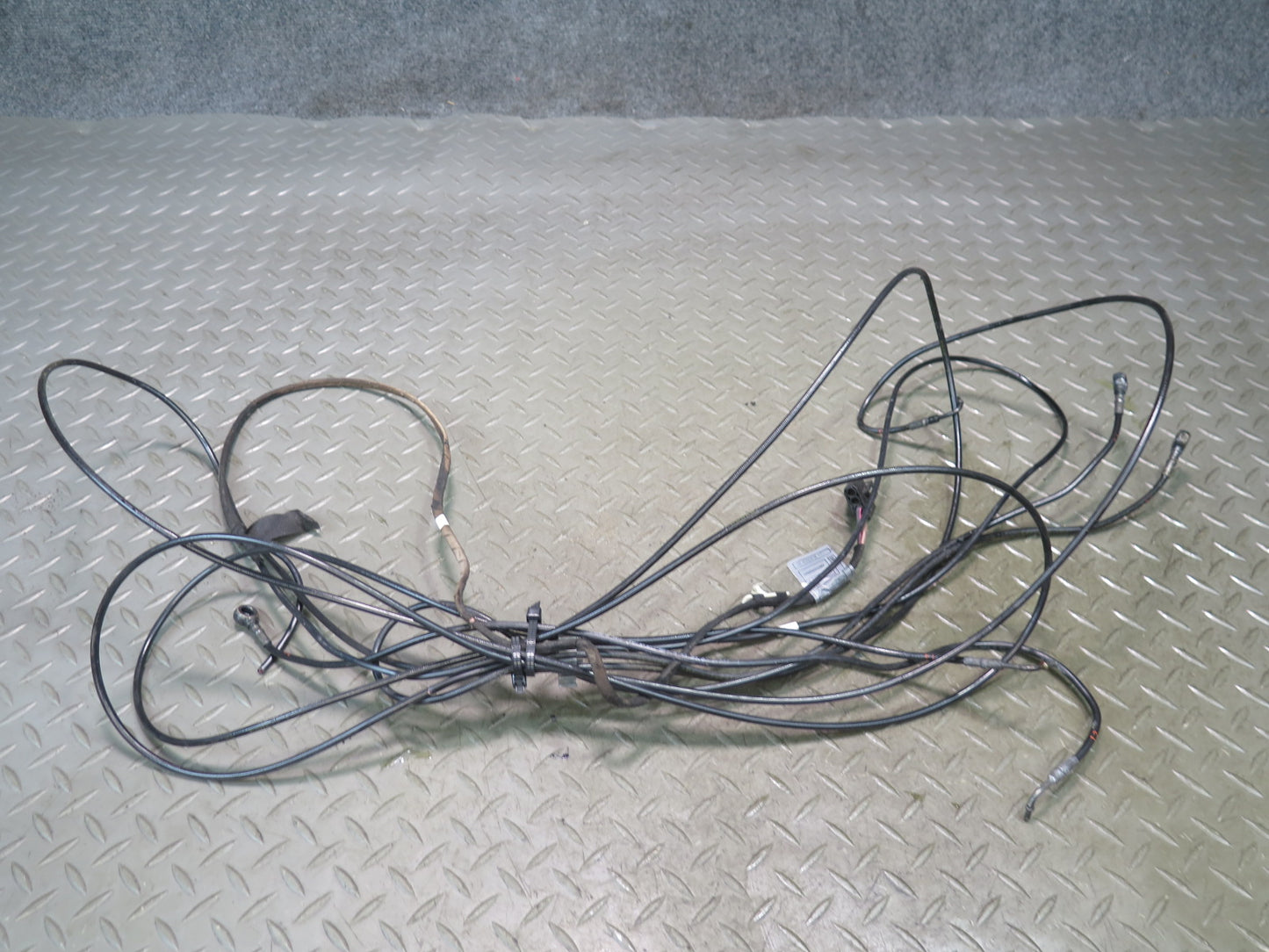 03-08 BMW E85 Z4 Convertible TOP Roof Hydraulic Hose Line Wiring Set OEM