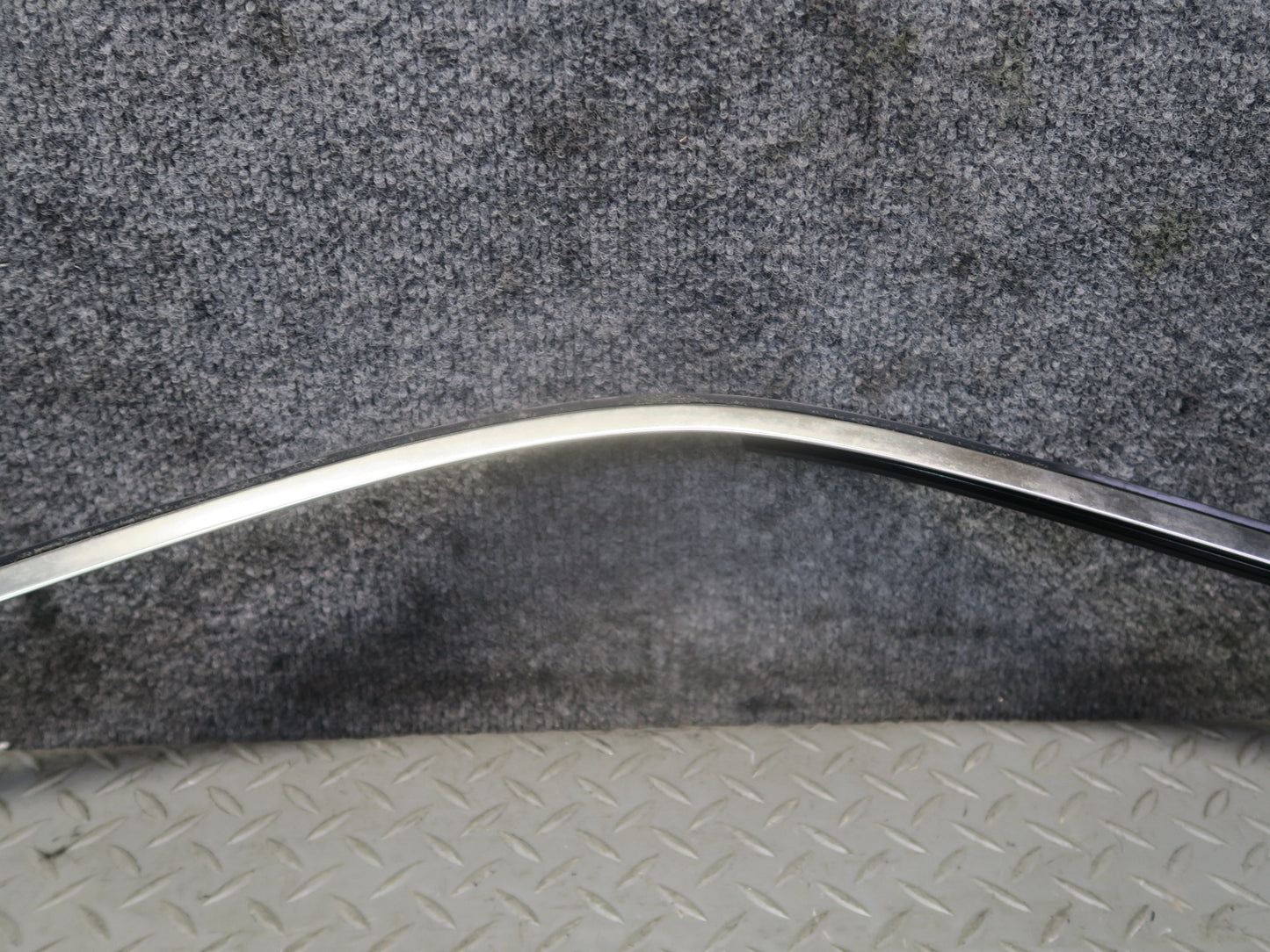 94-02 Mercedes R129 Right Door Window Roof Hard TOP Chrome Trim Molding Set OEM