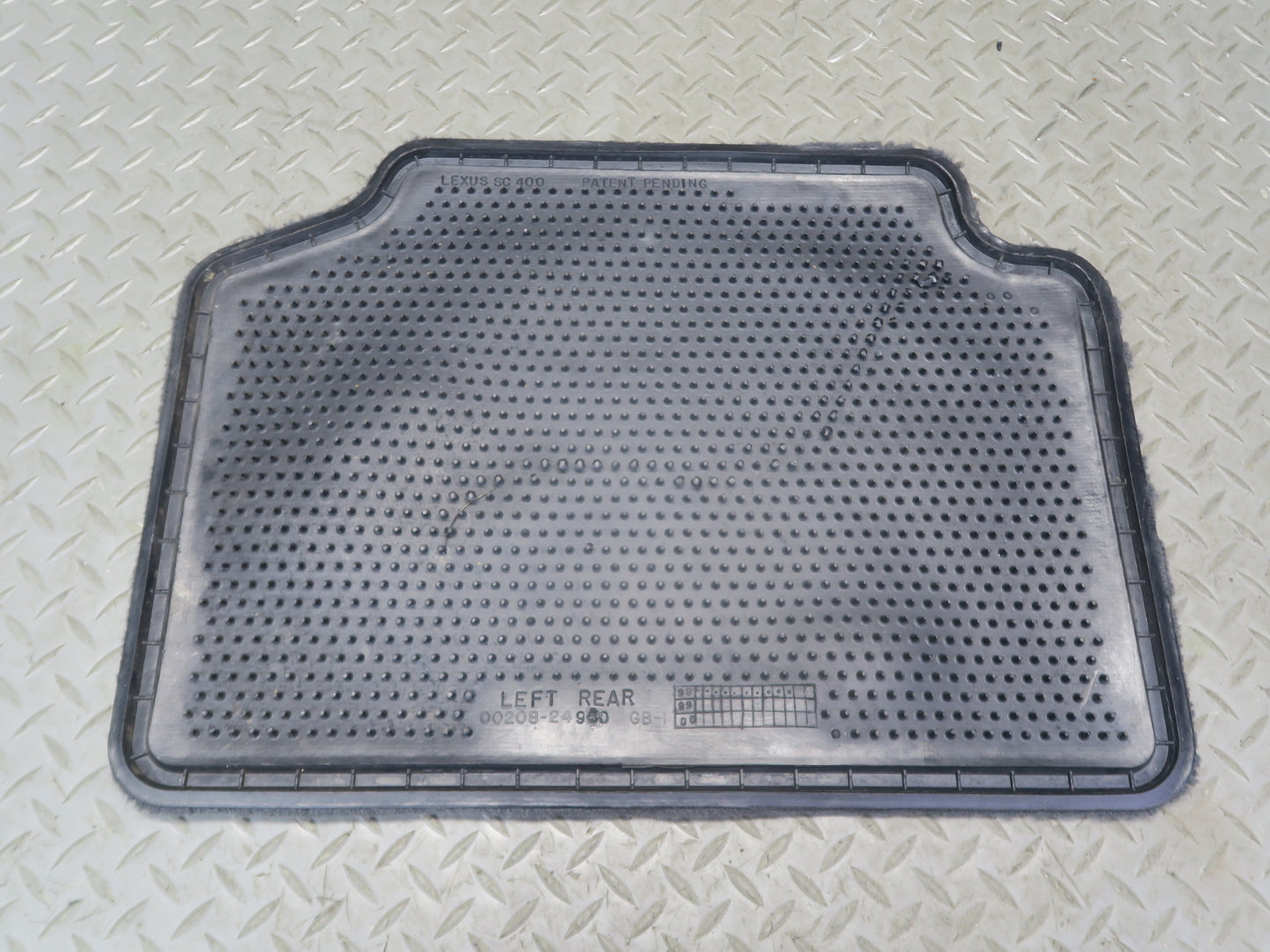 92-00 Lexus UZZ30L SC400 SC300 Set of 4 Front & Rear Carpet Floor MAT Black OEM