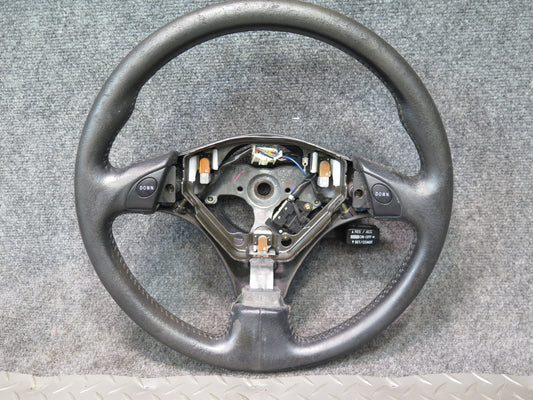 01-05 Lexus JCE10L IS300 A/T Leather Steering Wheel w Cruise Switch OEM
