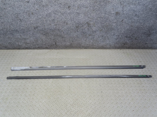 93-96 Nissan Z32 300ZX Conv Set of 2 Left & Right Door Window Trim Molding OEM