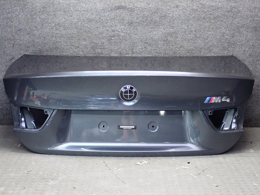 2015-2020 BMW F82 M4 Rear Trunk Lid Deck Shell Panel Mineral Gray