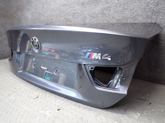 2015-2020 BMW F82 M4 Rear Trunk Lid Deck Shell Panel Mineral Gray