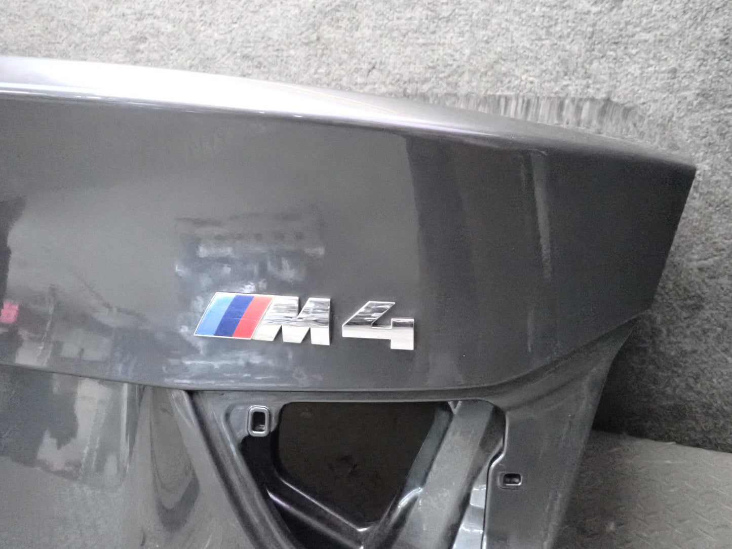 2015-2020 BMW F82 M4 Rear Trunk Lid Deck Shell Panel Mineral Gray