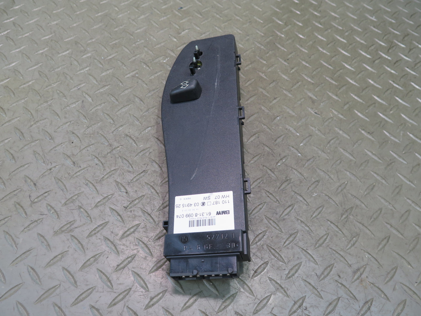 03-08 BMW E85 Z4 Front Right Passenger Seat Adjust Switch Button OEM