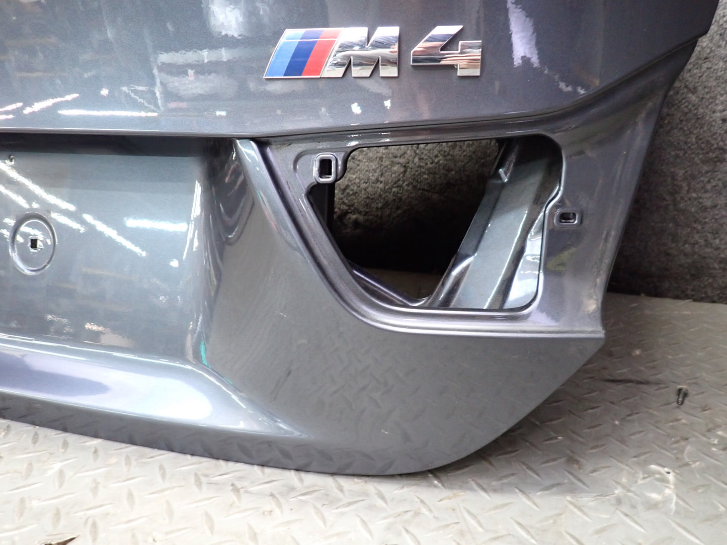 2015-2020 BMW F82 M4 Rear Trunk Lid Deck Shell Panel Mineral Gray