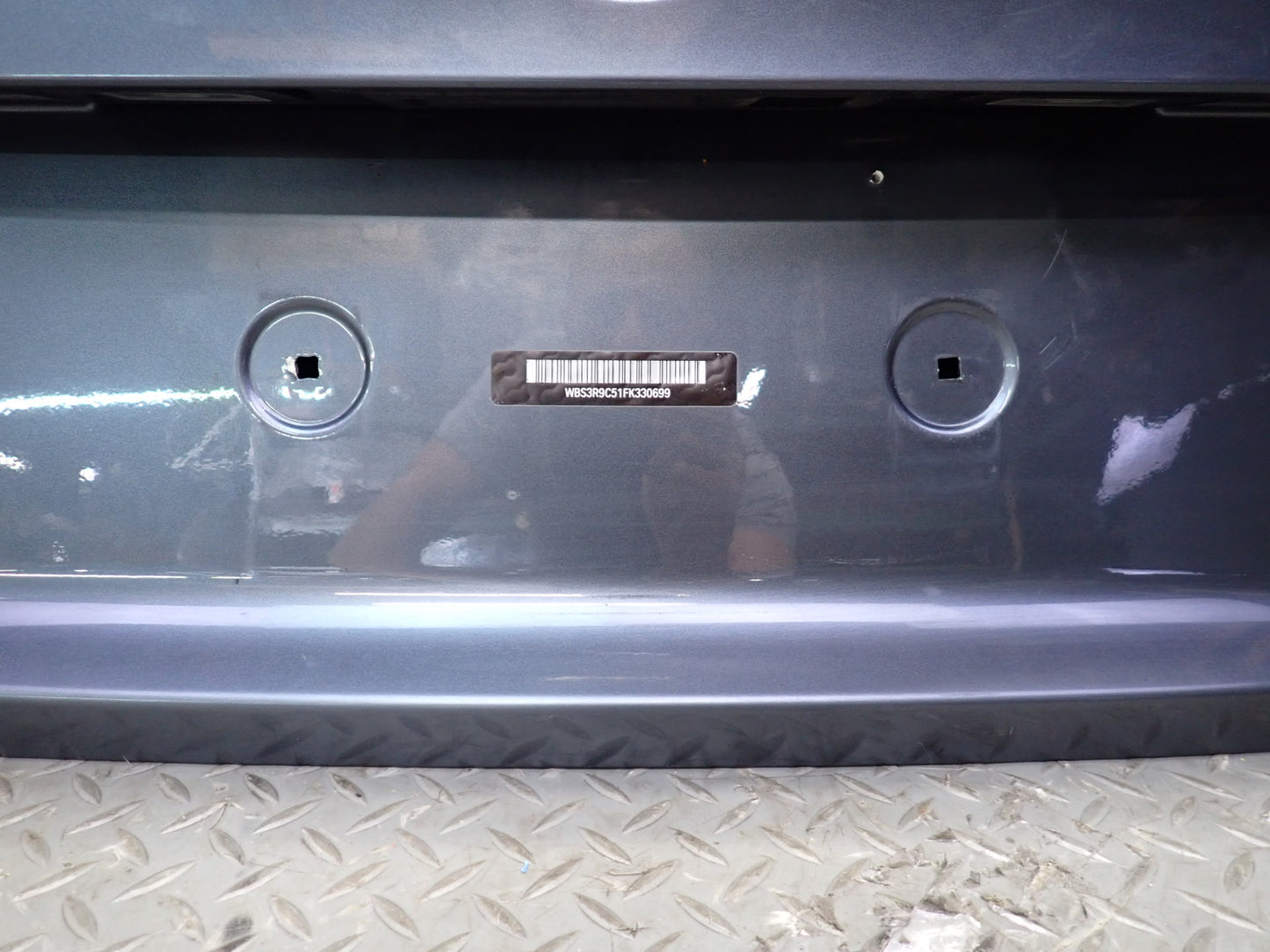 2015-2020 BMW F82 M4 Rear Trunk Lid Deck Shell Panel Mineral Gray