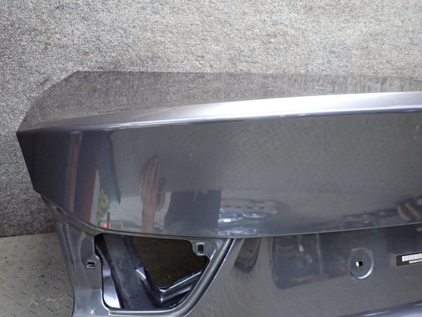 2015-2020 BMW F82 M4 Rear Trunk Lid Deck Shell Panel Mineral Gray