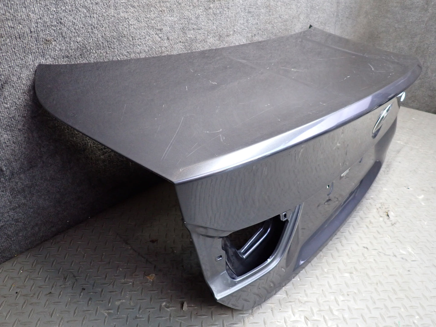 2015-2020 BMW F82 M4 Rear Trunk Lid Deck Shell Panel Mineral Gray