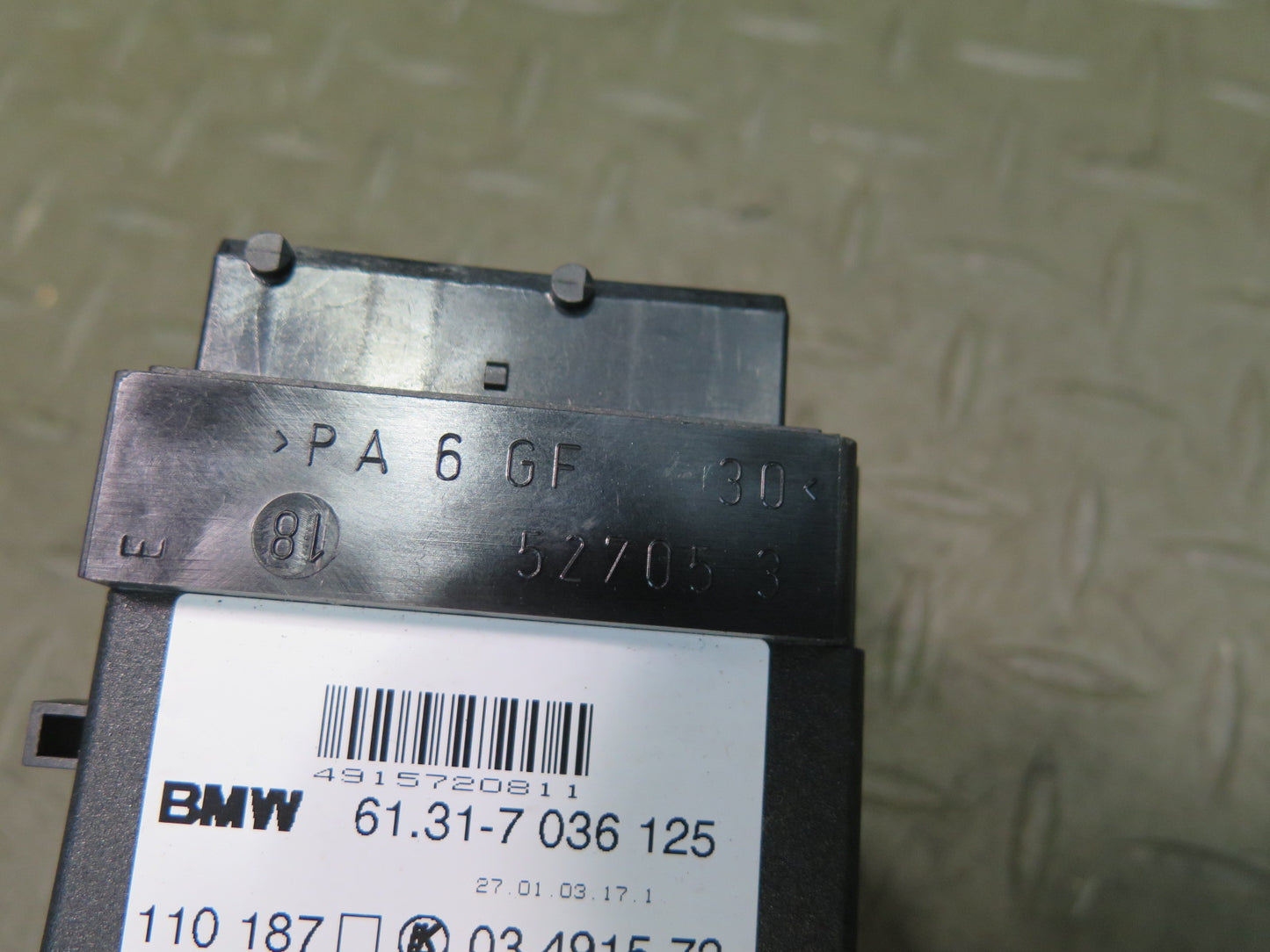 03-08 BMW E85 Z4 Front Left Driver Side Seat Adjust Switch Button OEM
