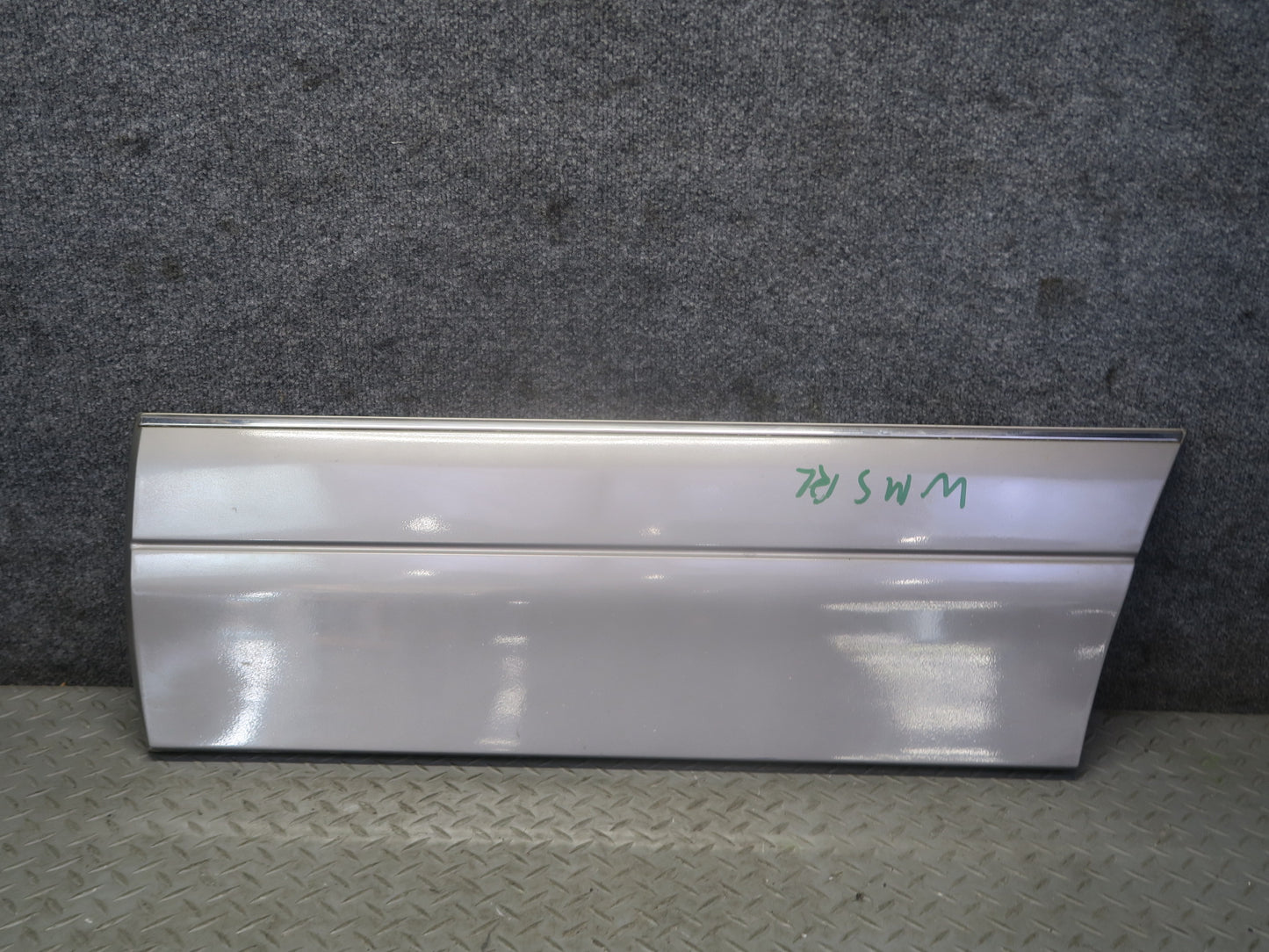 94-99 Mercedes W140 S500 Left Door Fender Quarter Trim Molding Cover Set OEM