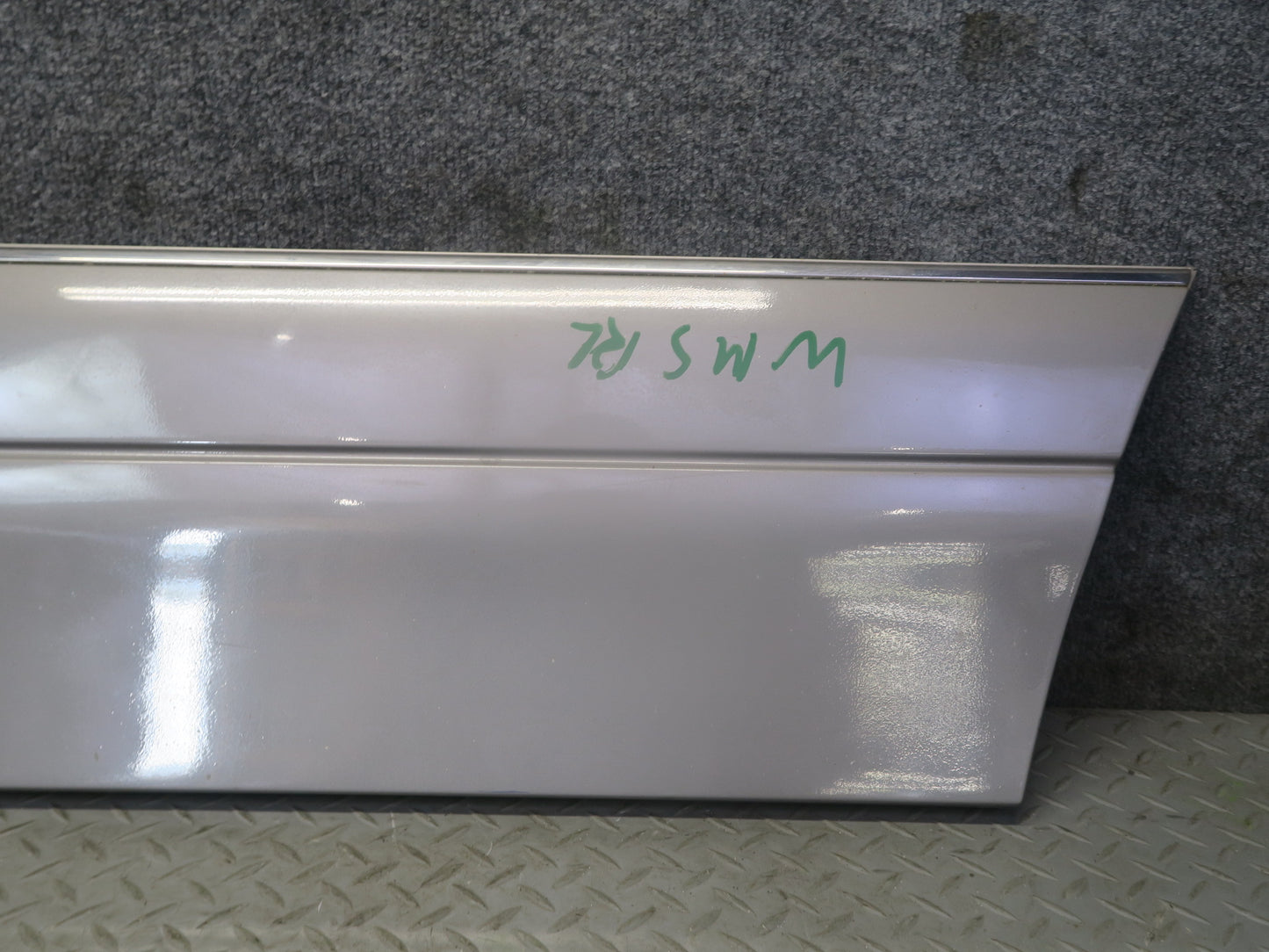 94-99 Mercedes W140 S500 Left Door Fender Quarter Trim Molding Cover Set OEM