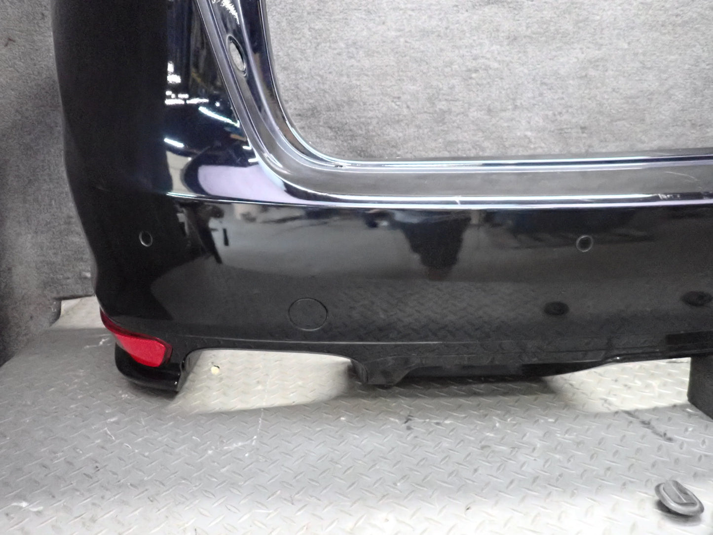 2013-2014 Porsche Cayenne 958 GTS Rear Bumper Cover W/ PDC Sensors Black