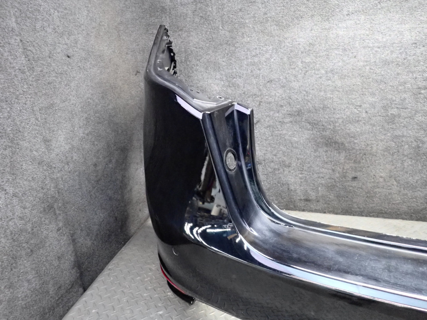 2013-2014 Porsche Cayenne 958 GTS Rear Bumper Cover W/ PDC Sensors Black