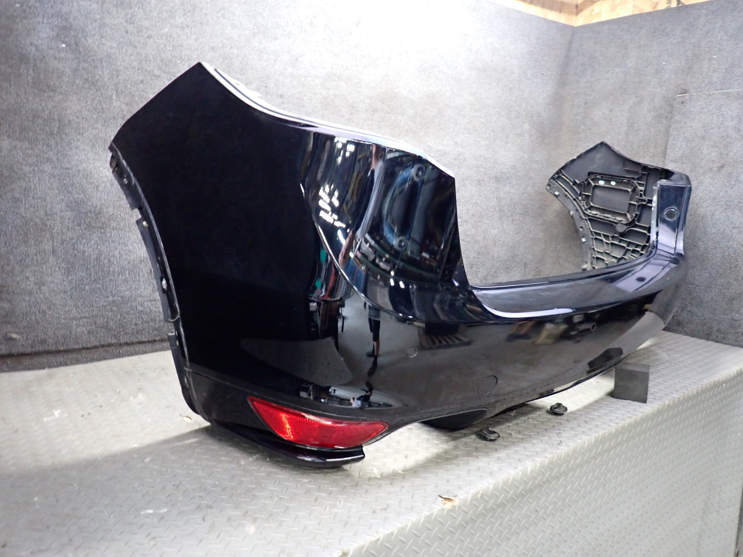 2013-2014 Porsche Cayenne 958 GTS Rear Bumper Cover W/ PDC Sensors Black