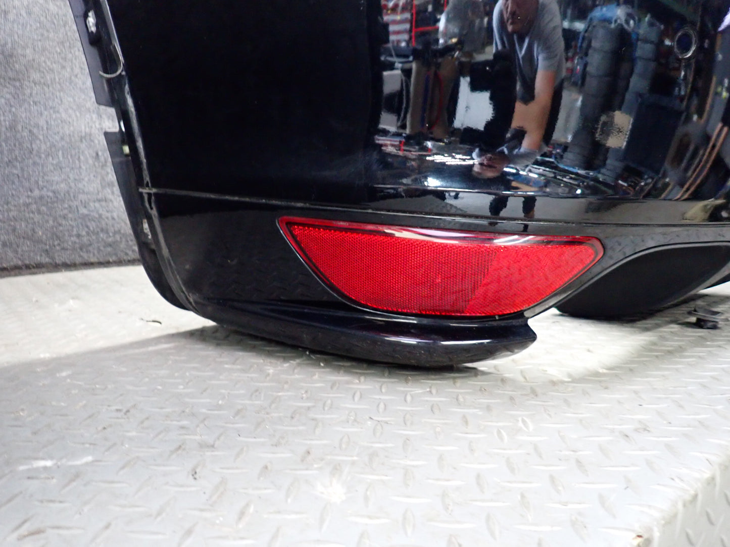 2013-2014 Porsche Cayenne 958 GTS Rear Bumper Cover W/ PDC Sensors Black