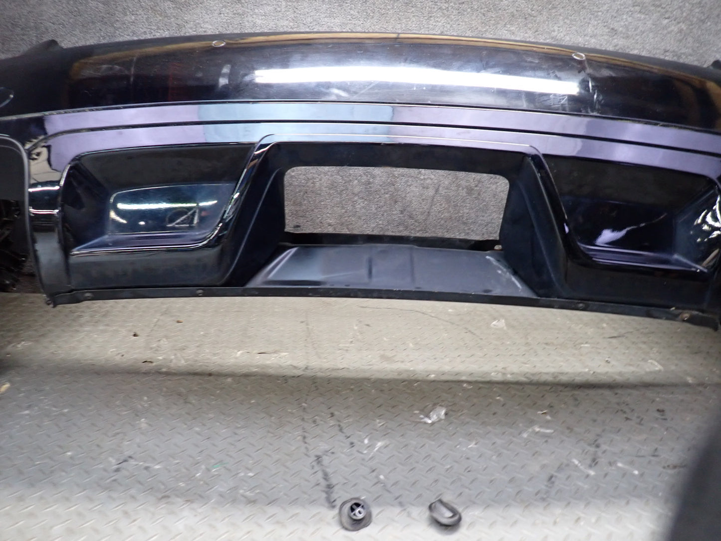 2013-2014 Porsche Cayenne 958 GTS Rear Bumper Cover W/ PDC Sensors Black
