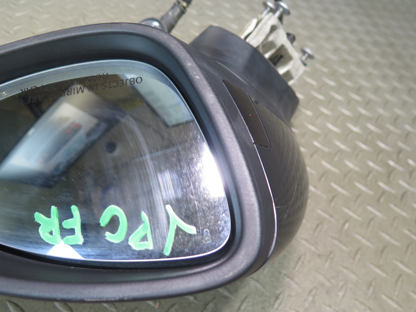 2011-2014 Porsche Cayenne 958 Right Side Rear View Door Mirror W/ Blind Spot