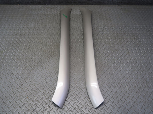 94-99 Mercedes W140 S500 Set of 2 Front Windshield A Pillar Trim Molding OEM