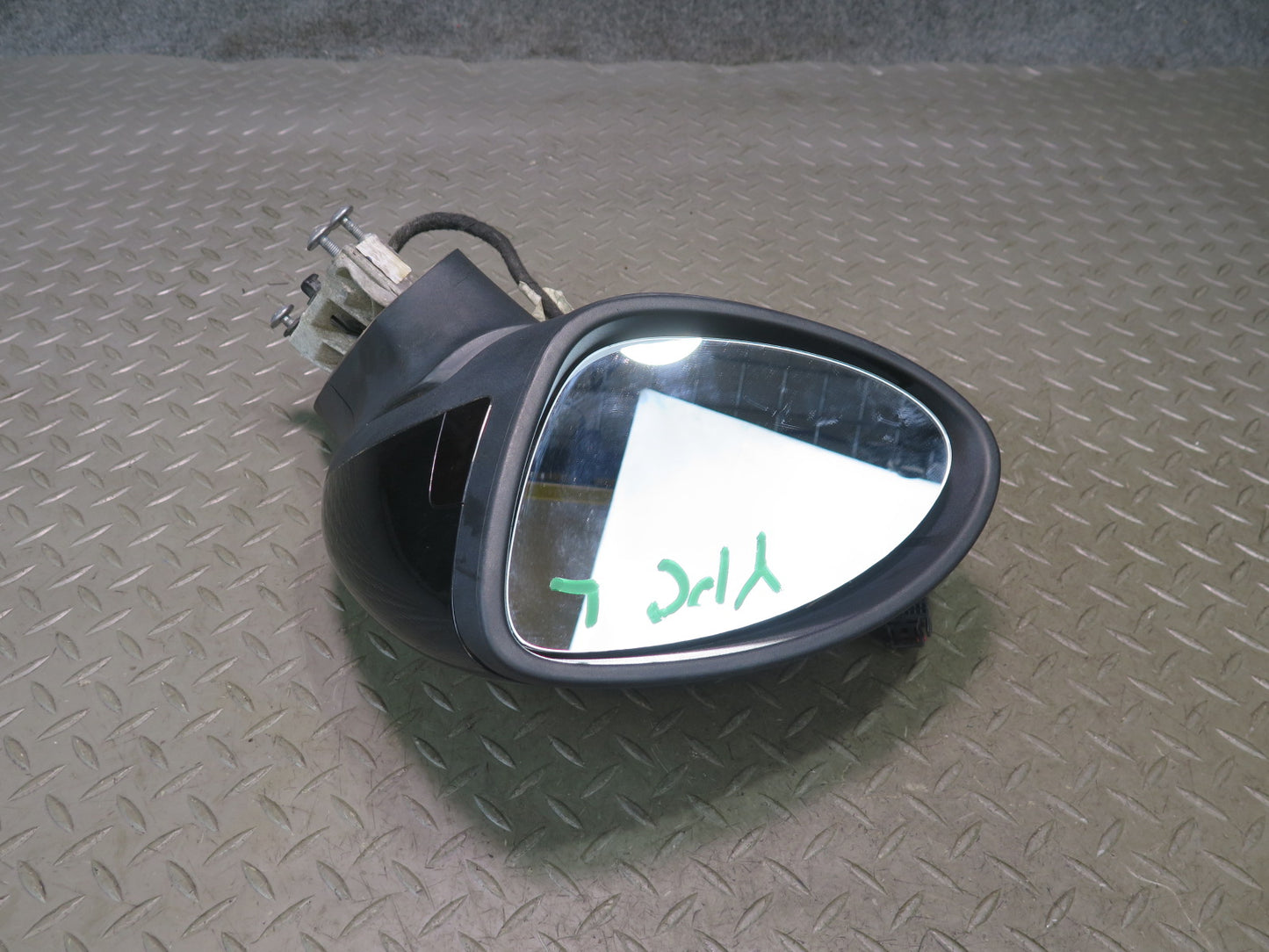 2011-2014 Porsche Cayenne 958 Left Side Rear View Door Mirror W/ Blind Spot