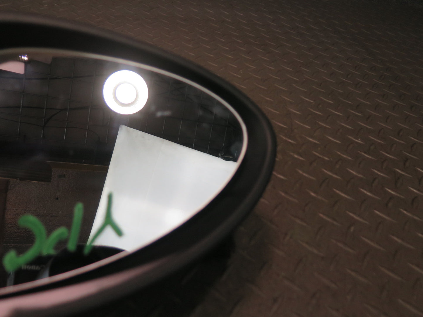 2011-2014 Porsche Cayenne 958 Left Side Rear View Door Mirror W/ Blind Spot