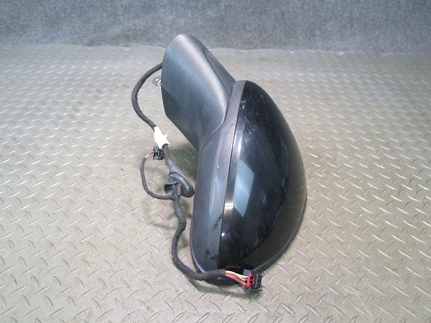 2011-2014 Porsche Cayenne 958 Left Side Rear View Door Mirror W/ Blind Spot