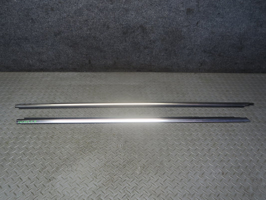 94-99 Mercedes W140 S500 Front & Rear Right Door Window Trim Molding Set OEM