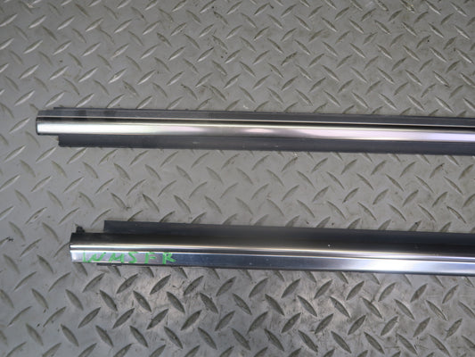94-99 Mercedes W140 S500 Front & Rear Right Door Window Trim Molding Set OEM