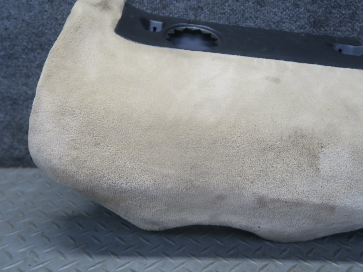 94-99 Mercedes W140 S500 Dash Front Left Lower Knee Trim Cover Panel Beige OEM