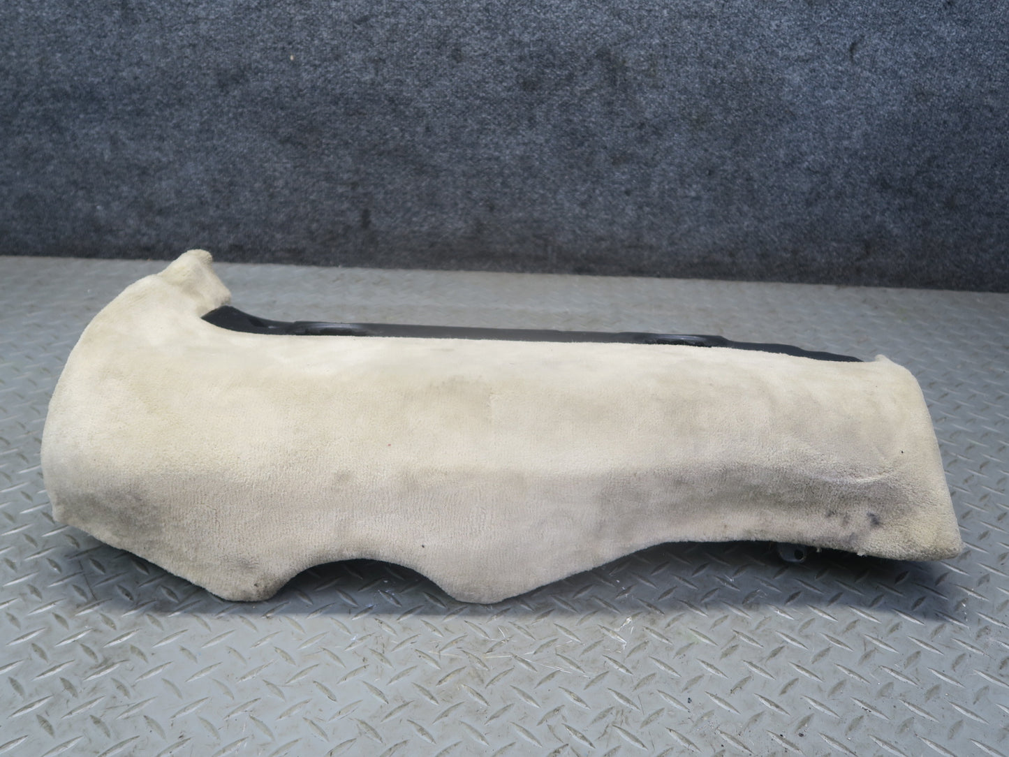 94-99 Mercedes W140 S500 Dash Front Left Lower Knee Trim Cover Panel Beige OEM