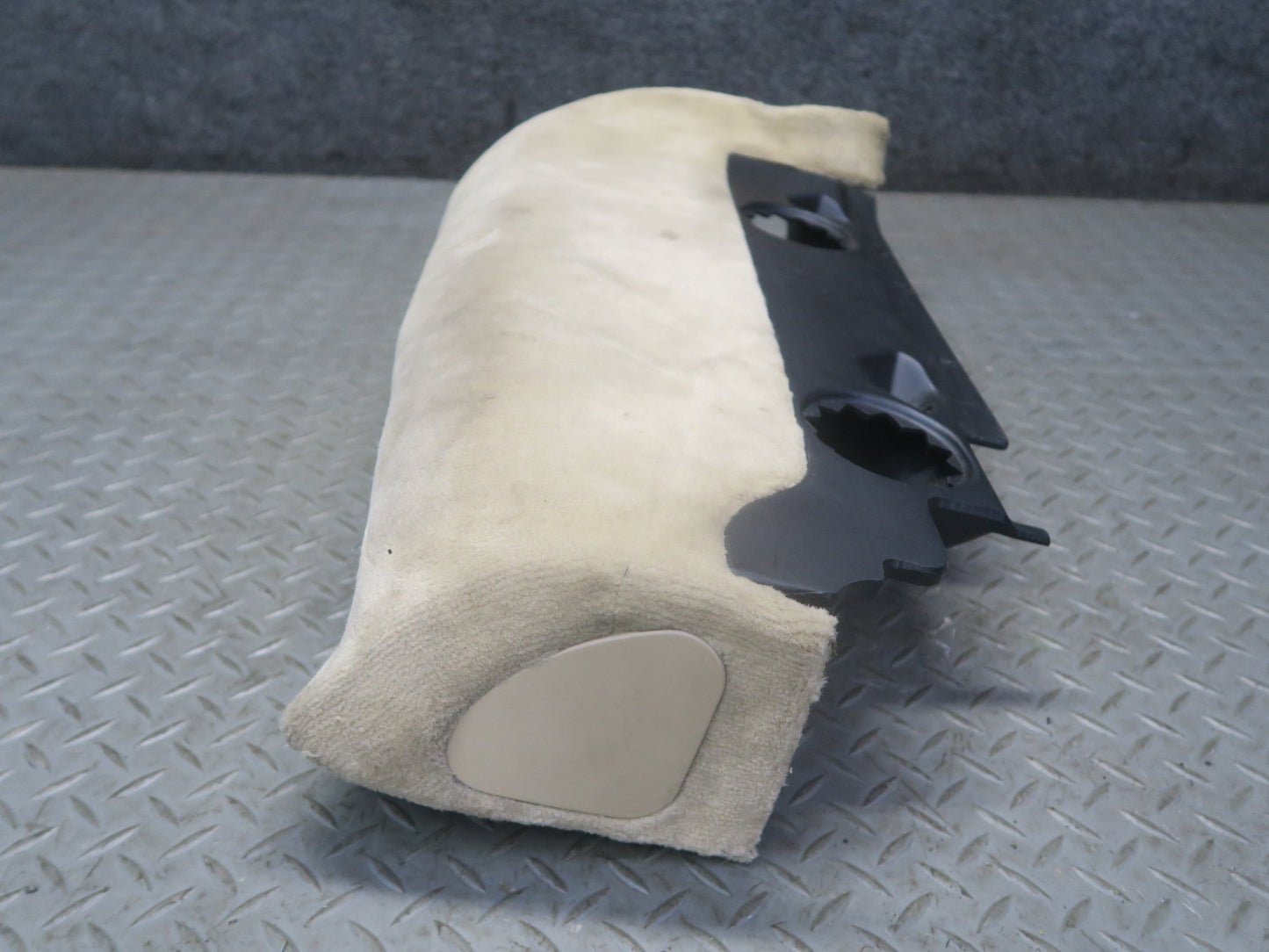 94-99 Mercedes W140 S500 Dash Front Left Lower Knee Trim Cover Panel Beige OEM