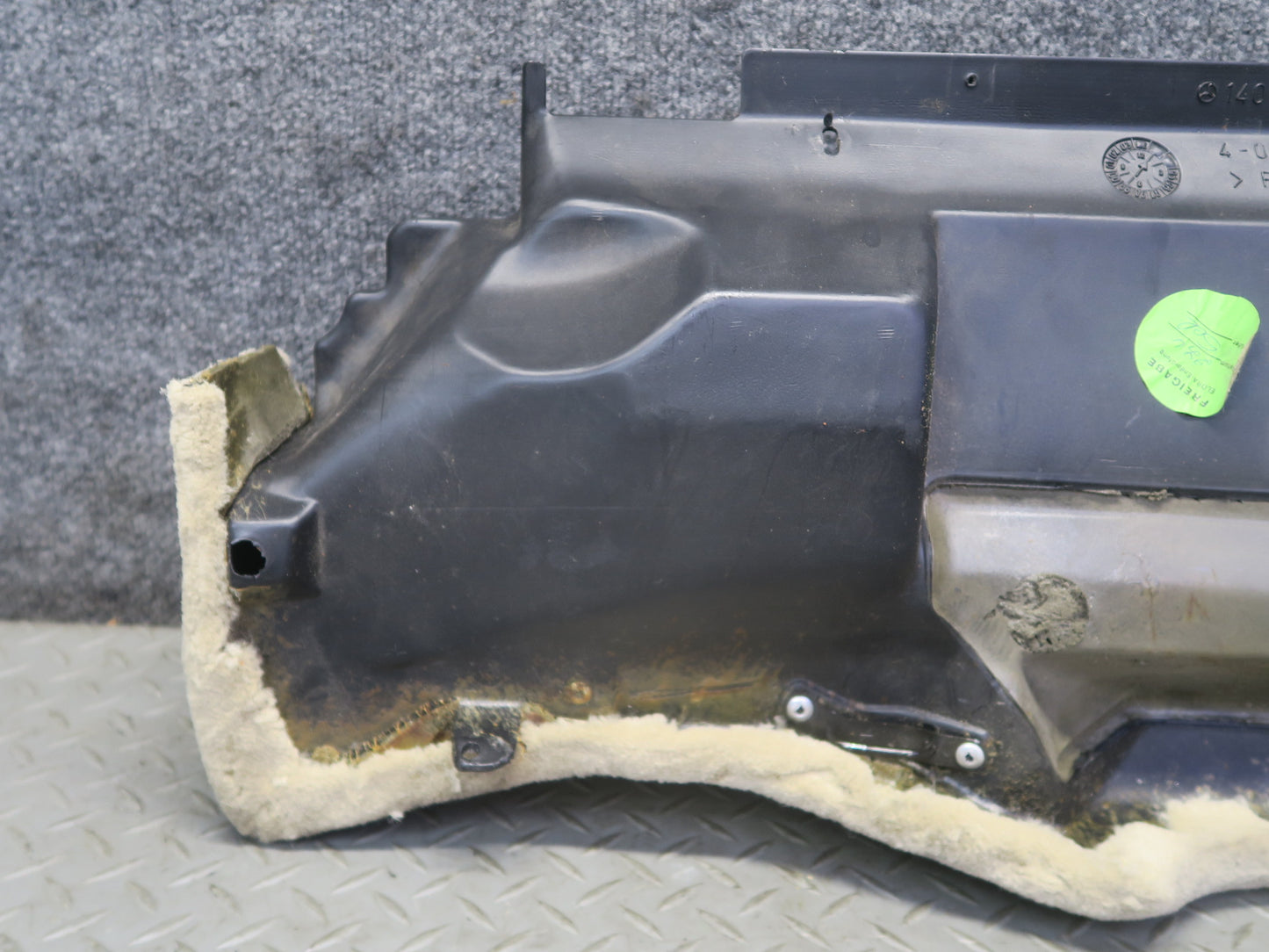94-99 Mercedes W140 S500 Dash Front Left Lower Knee Trim Cover Panel Beige OEM