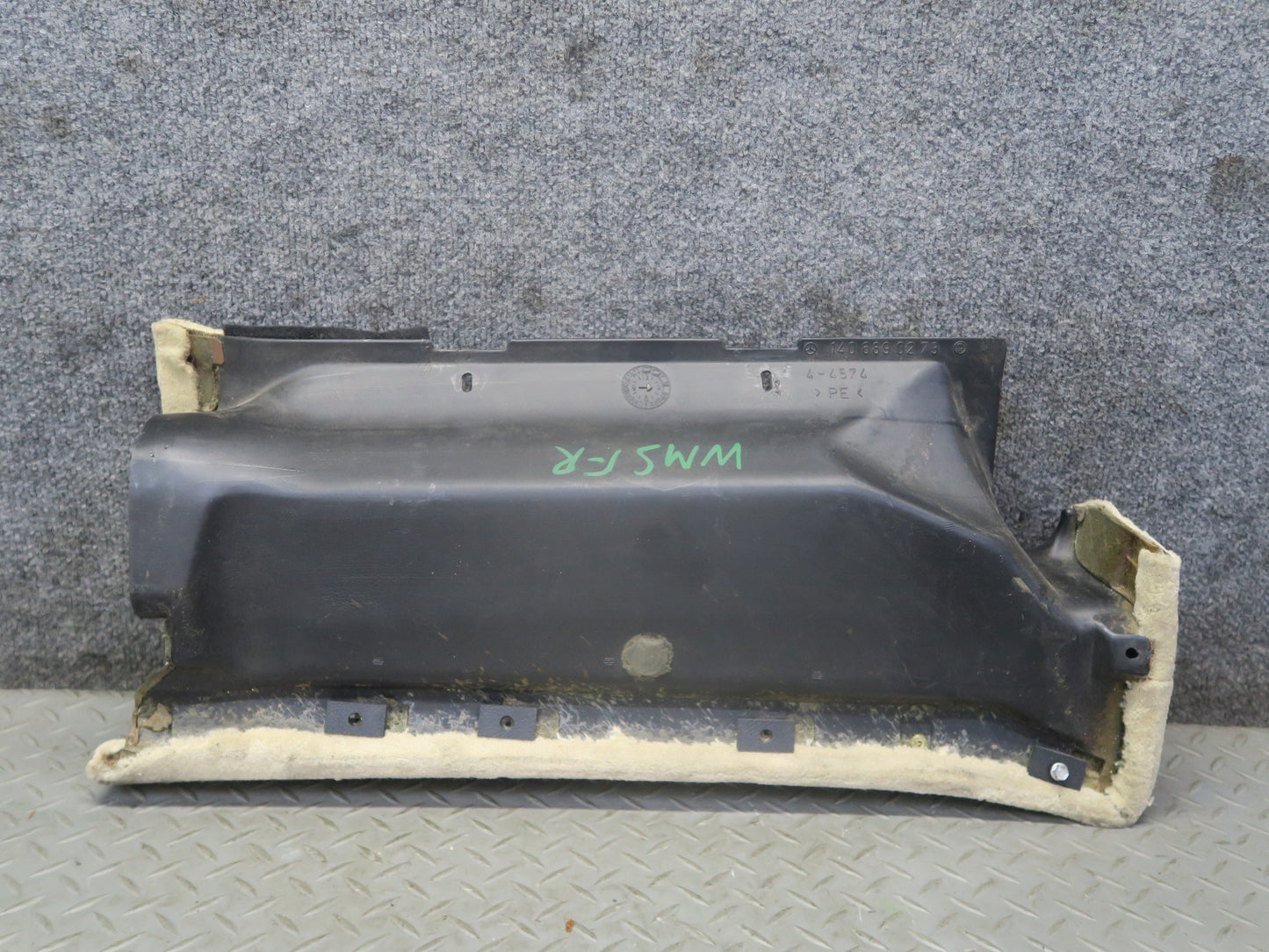 94-99 Mercedes W140 S500 Dash Front Right Lower Knee Trim Cover Panel OEM