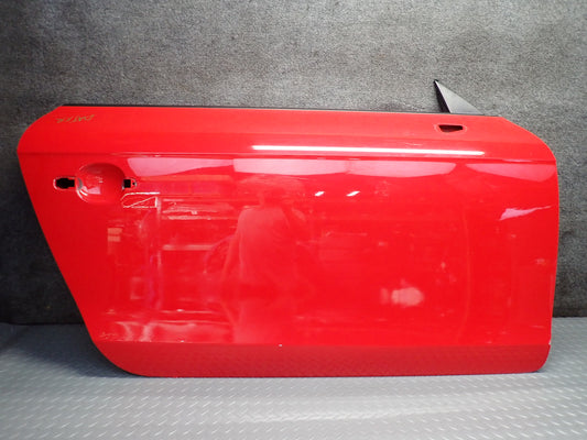 09-15 Audi TT S 8J Coupe Right Door Shell Panel Misano RED Pearl OEM