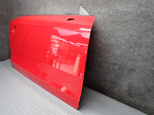 09-15 Audi TT S 8J Coupe Right Door Shell Panel Misano RED Pearl OEM