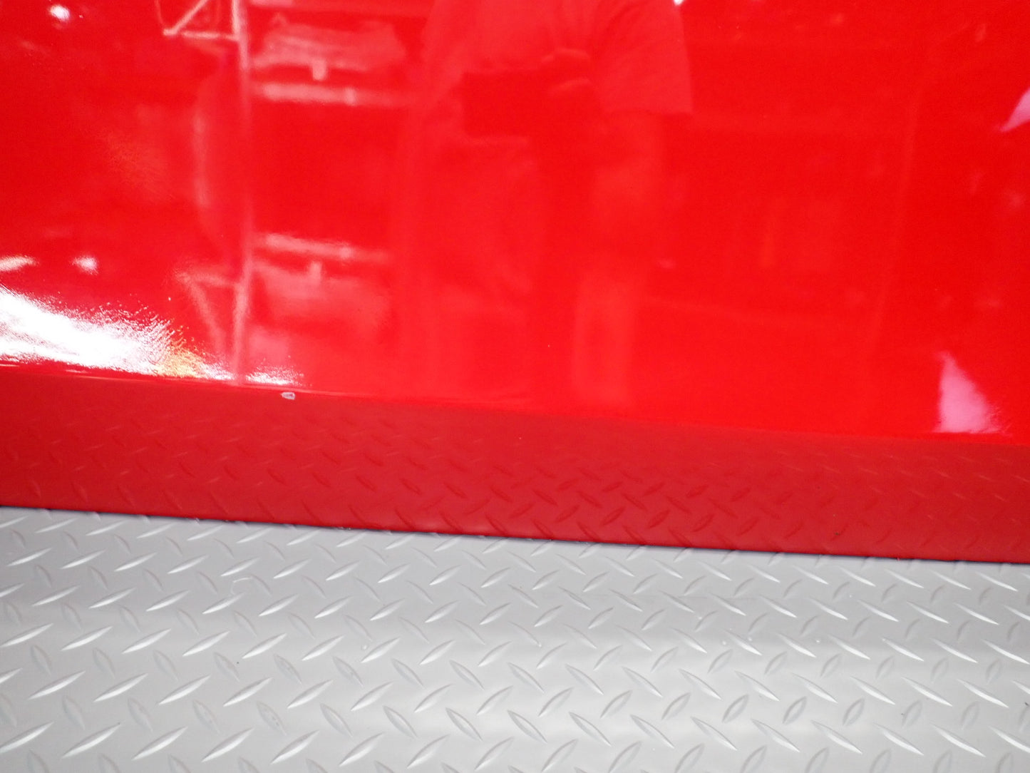 09-15 Audi TT S 8J Coupe Right Door Shell Panel Misano RED Pearl OEM