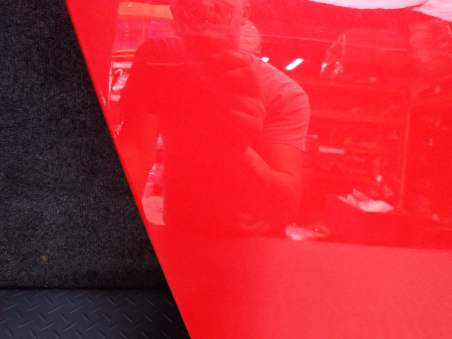 09-15 Audi TT S 8J Coupe Right Door Shell Panel Misano RED Pearl OEM