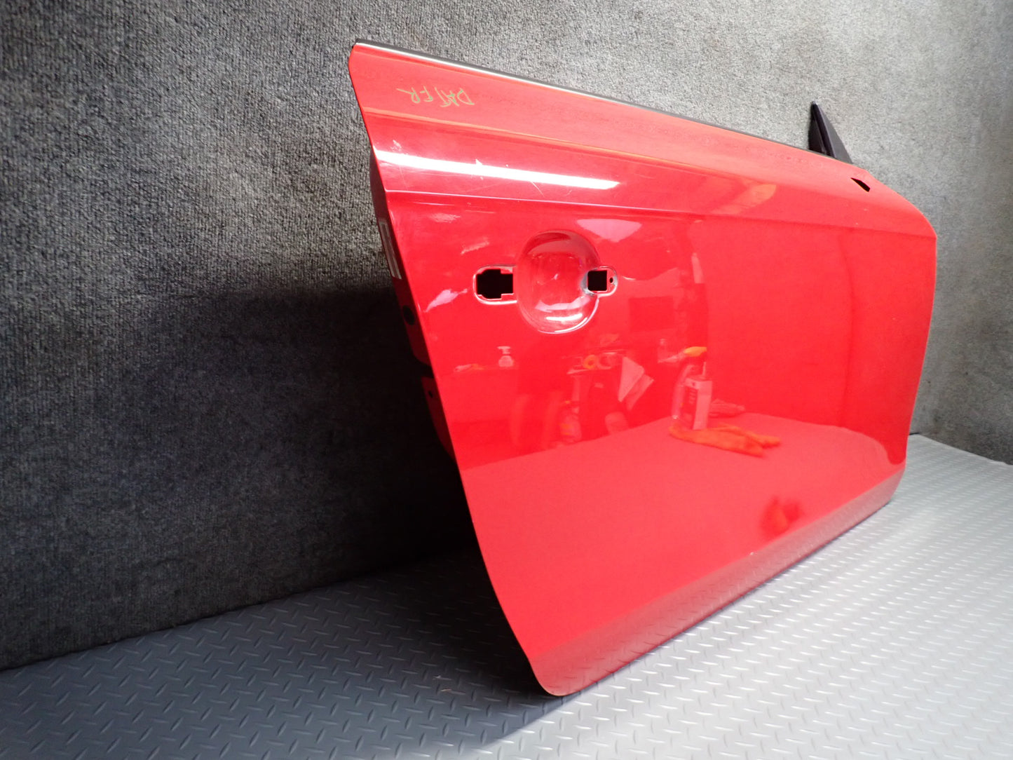 09-15 Audi TT S 8J Coupe Right Door Shell Panel Misano RED Pearl OEM