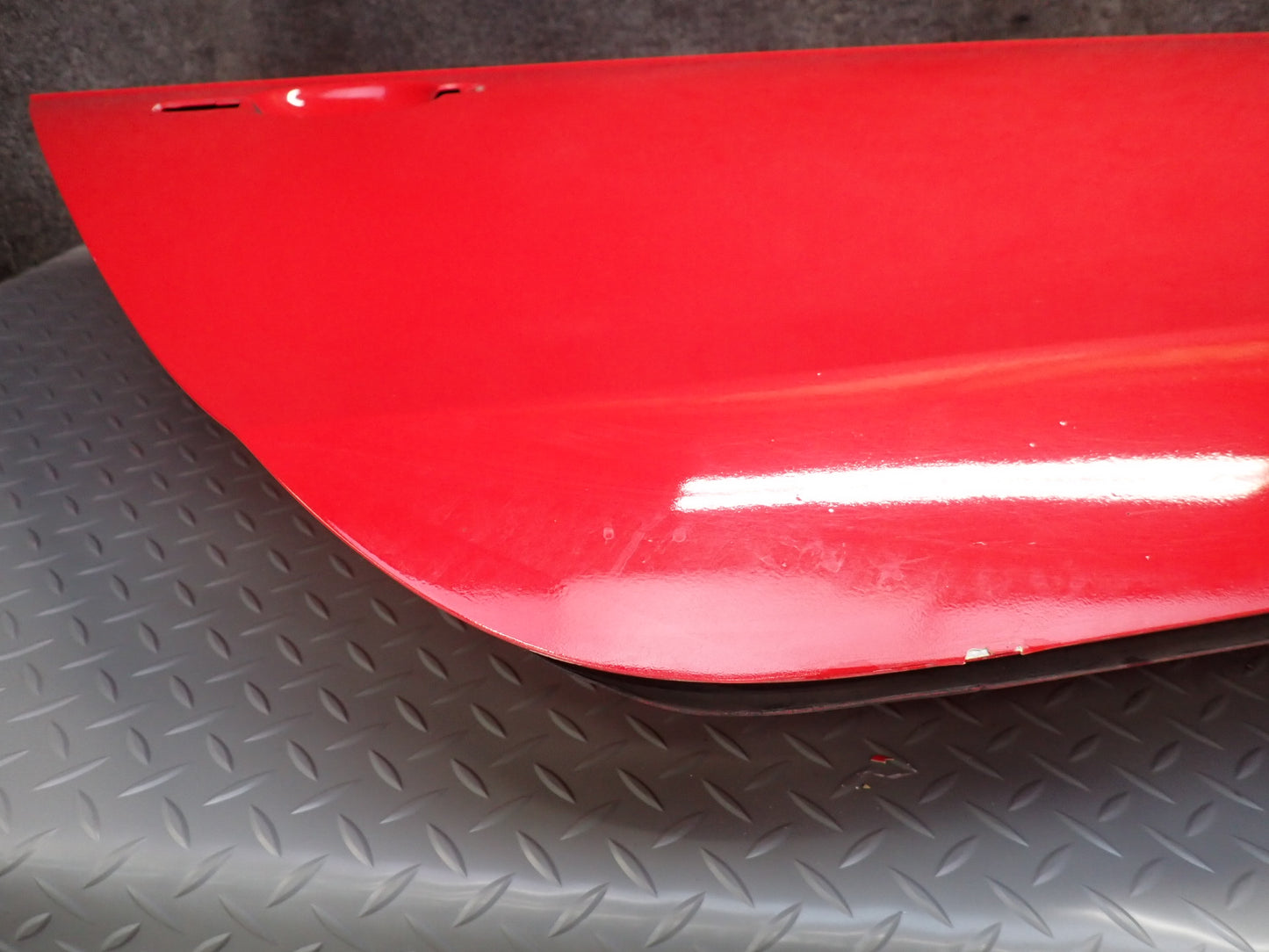 09-15 Audi TT S 8J Coupe Right Door Shell Panel Misano RED Pearl OEM