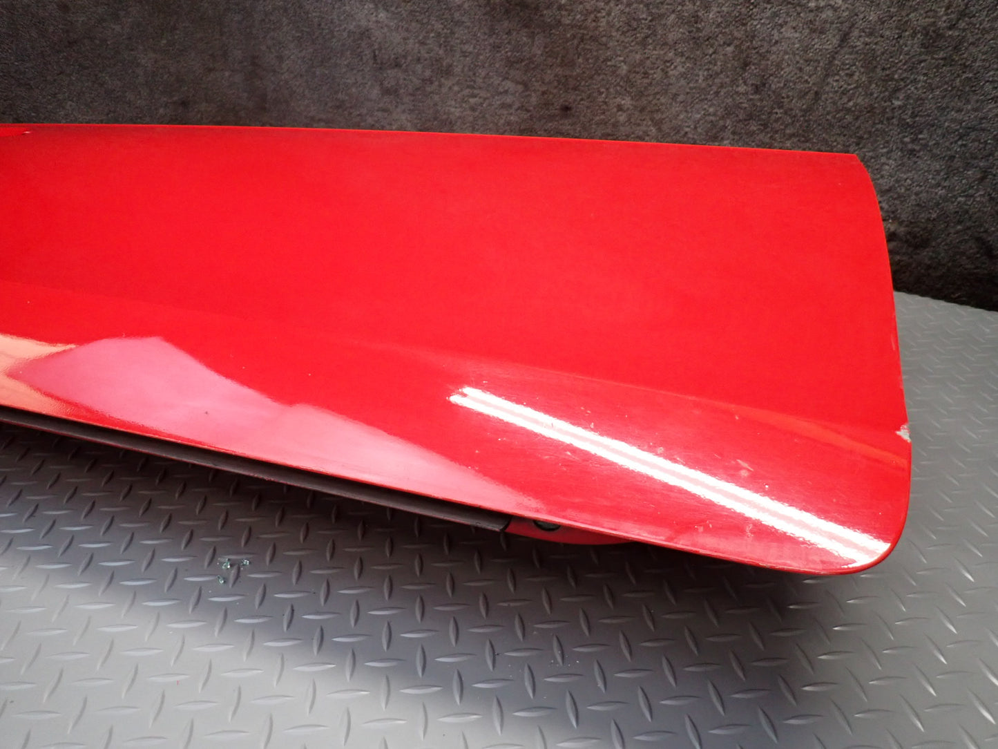 09-15 Audi TT S 8J Coupe Right Door Shell Panel Misano RED Pearl OEM