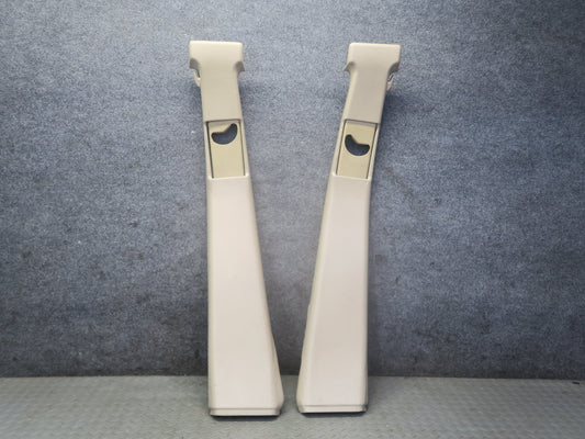 94-99 Mercedes W140 S500 Set of 2 Interior B Pillar Upper Trim Cover Panel OEM