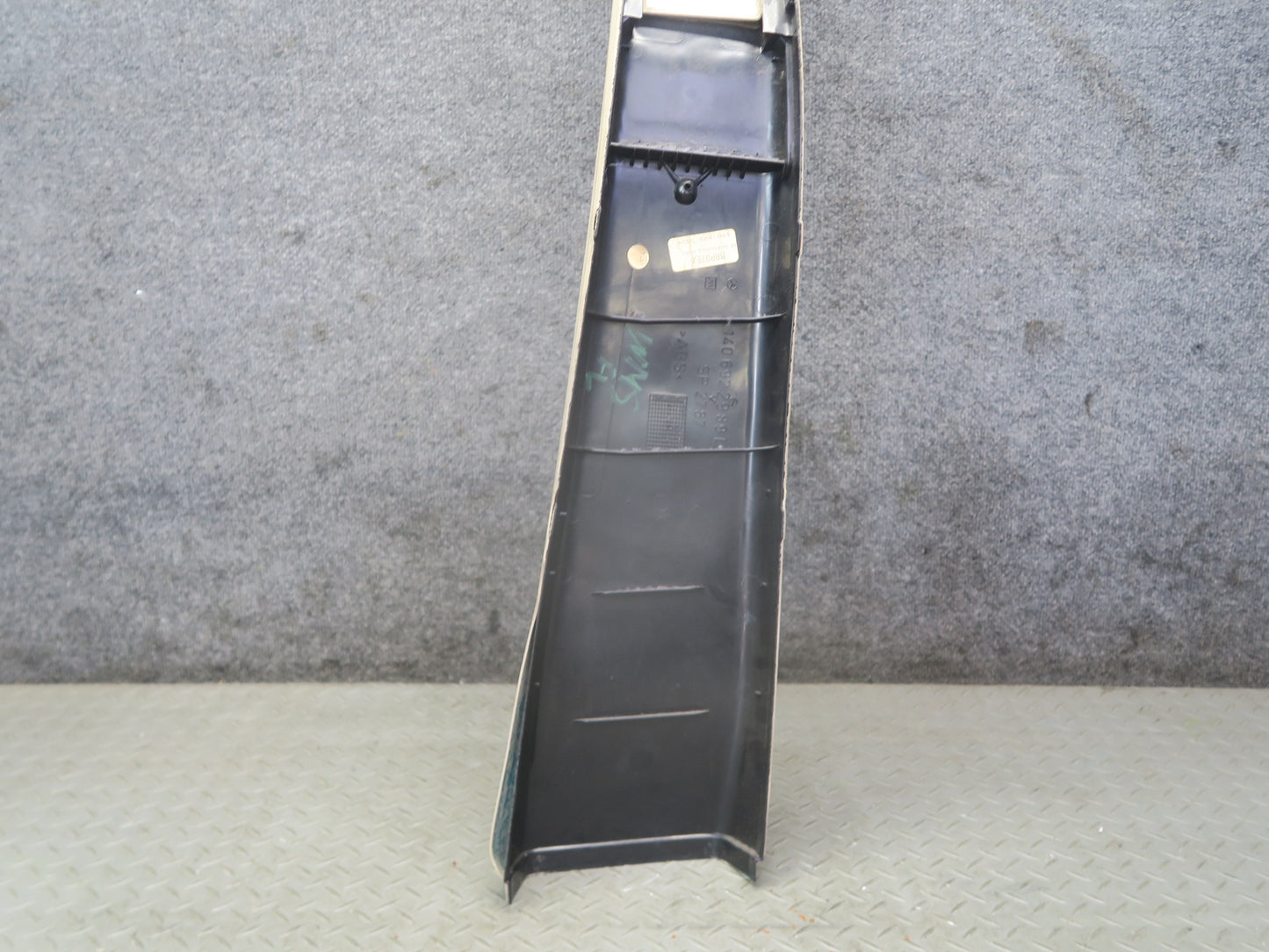94-99 Mercedes W140 S500 Set of 2 Interior B Pillar Upper Trim Cover Panel OEM