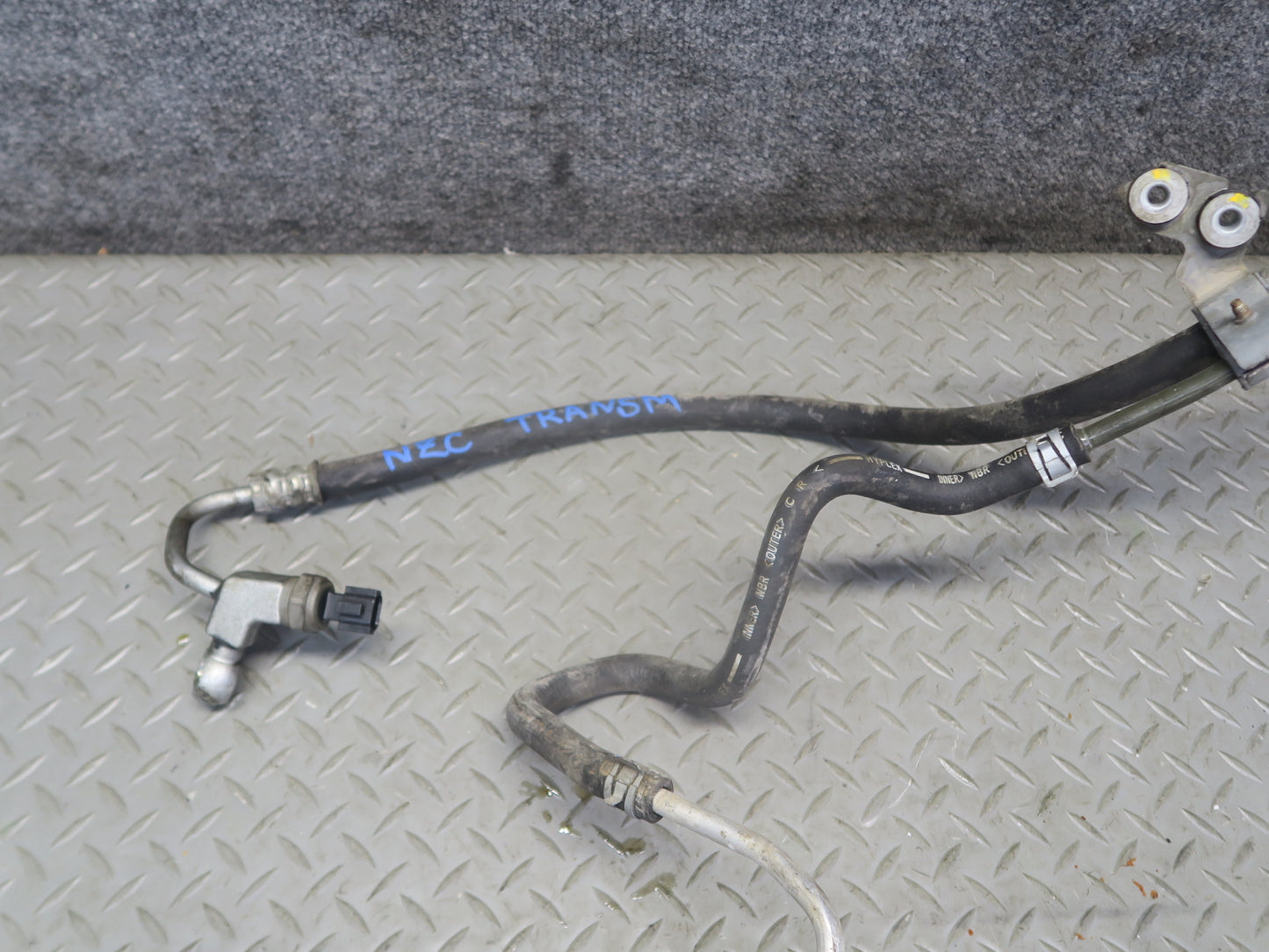 2005 Nissan Z33 350Z FS6R31A M/T Manual Transmission Hose Pipe Line Set OEM