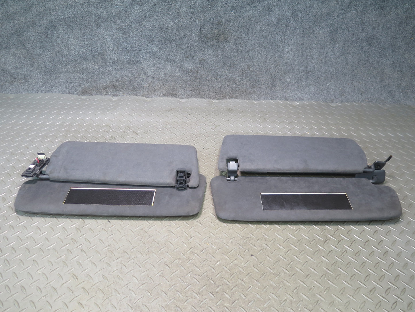 2011-2014 Porsche Cayenne 958 Front Right & Left Side Sun Visor Shade Black Set
